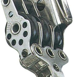 Bozzello inox 3 pulegge arricavo strozzatore 17x5