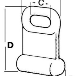 Cursore per randa 9x23 mm 1 CF(10 PZ)