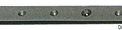 Rotaia lega leggera anodizzata 22x3 mm 2 m