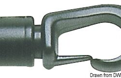 Gancio nylon a scatto 8 mm 1 CF(20 PZ)