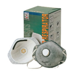 Mascherina carboni attivi E149+A1 FFP2 NR D 1 CF(12 PZ)