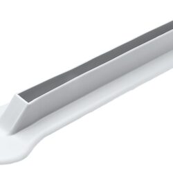 Supporto poppa grigio 25 mm
