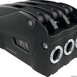 Stopper D2 triplo per cime 10-12 mm