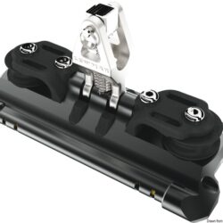 Carrello randa 2 supporto verticale pulegge rinvio