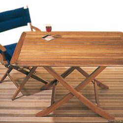 Tavolo teak 118x70 cm