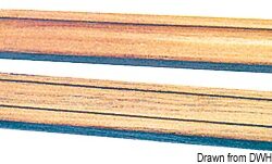 Gradini per bordo 305x45x22 cm