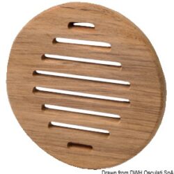 Frontalino protezione teak Ø 150 mm