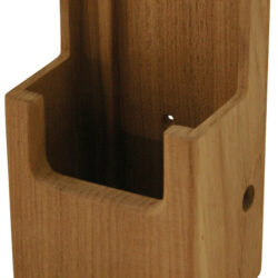 Porta VHF teak 132x73x43 mm