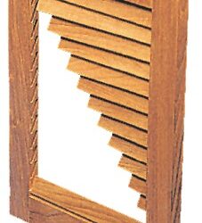 Profilo laterale teak 45x22x1210 mm