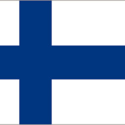 Bandiera Finlandia 20 x 30 cm