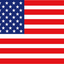 Bandiera USA 30 x 45 cm