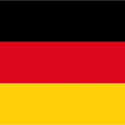Bandiera Germania 30 x 45 cm